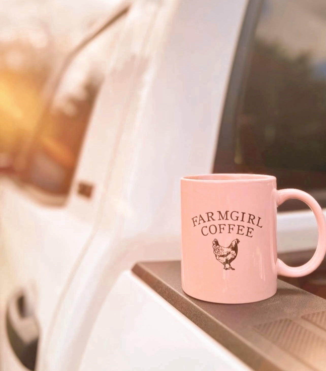 Farmgirl Pink Mug