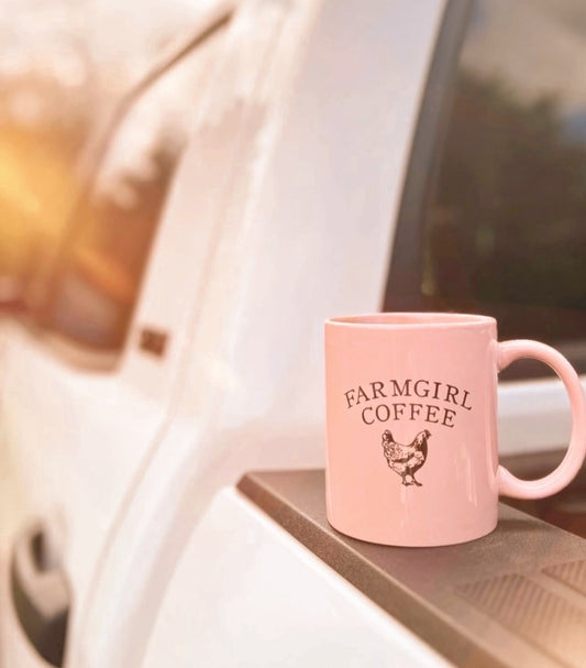 Farmgirl Pink Mug